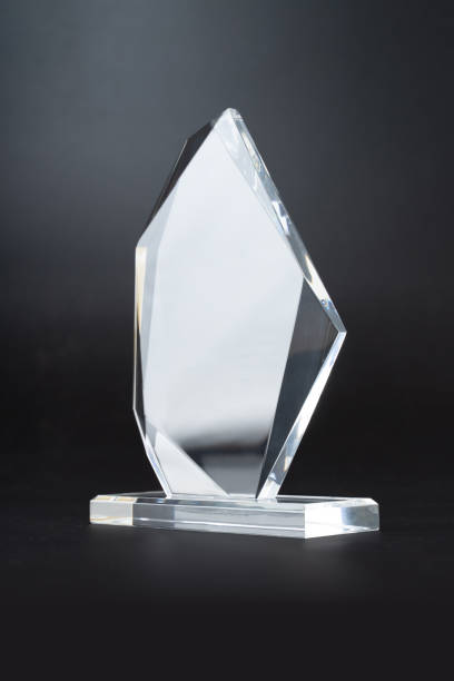 istock crystal blank award isolated on black background 1199015033