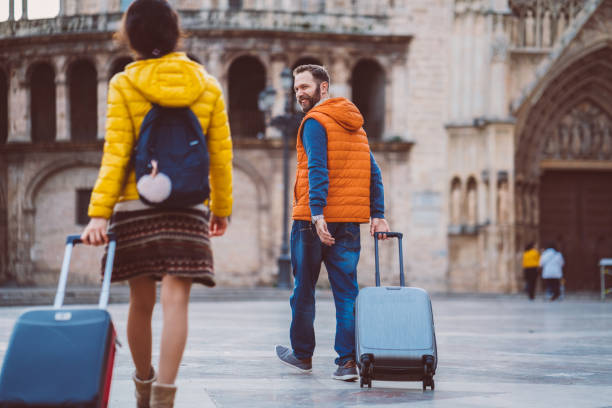 istock Couple traveling around Europe 1199016238