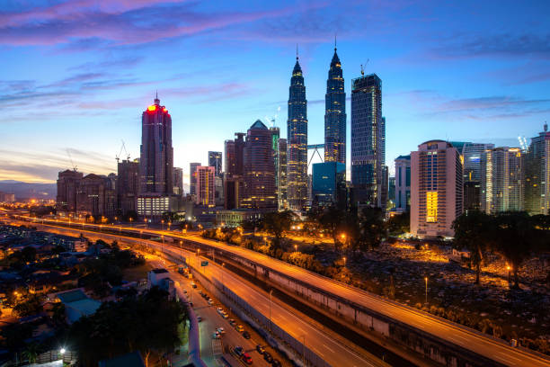 istock Kuala Lumpur city skyscraper 1199020032