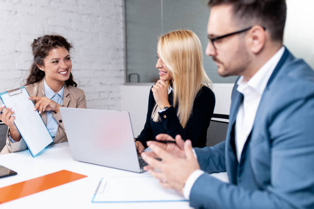 istock Business team working in office 1199021366