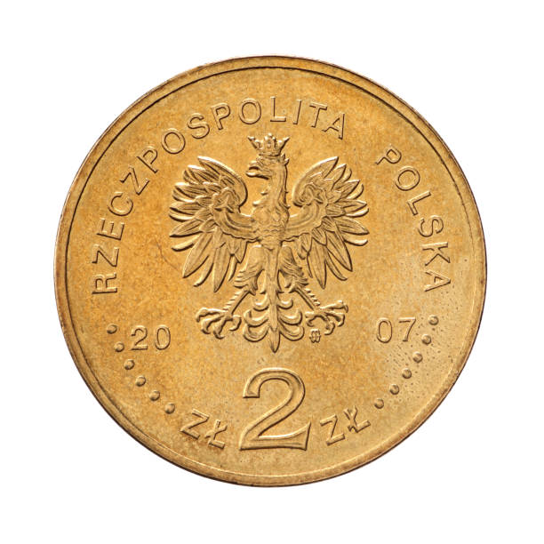 istock Polish commemorative coin with a face value of 2 1199022819