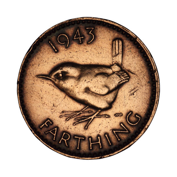 istock an english one farthing coin from 1943 1199022911