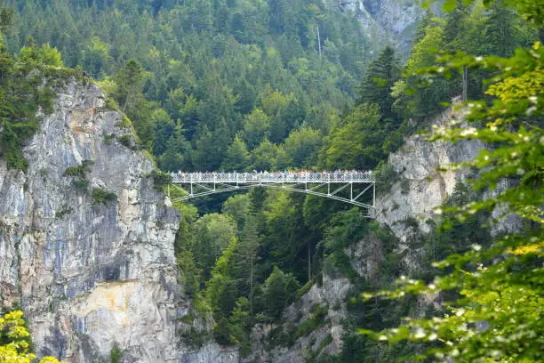 Marienbrücke (Marien Bridge) is a bridge over the Pöllat Gorge. The bridge was named after Queen Marie of Prussia.