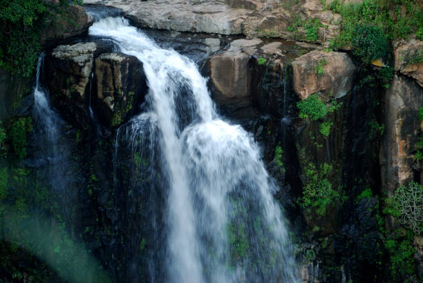 istock Beautiful Waterfall in mountains. Landscape, 1199033266