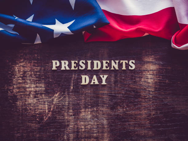 istock Presidents' Day. Beautiful greeting card. Top view 1199038524