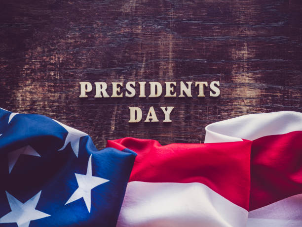 istock Presidents' Day. Beautiful greeting card. Top view 1199038556