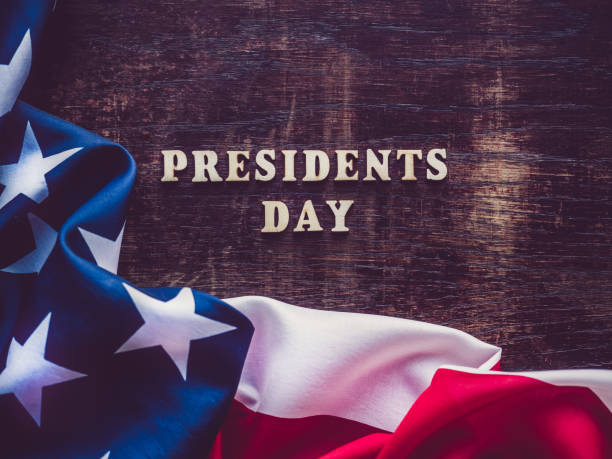 istock Presidents' Day. Beautiful greeting card. Top view 1199038628