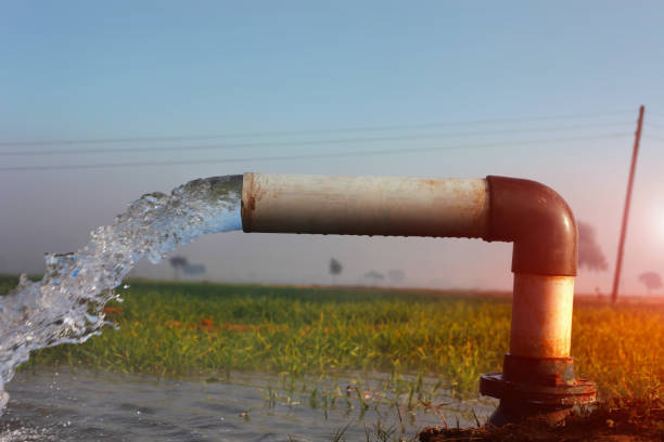 istock Tube well or ground water pump 1199044943