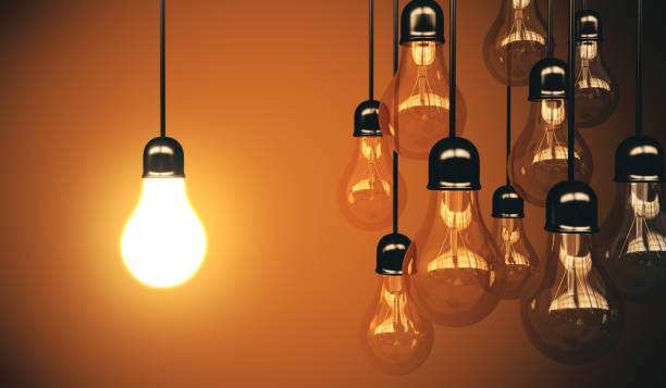 istock lamps hanging the wire 1199059256