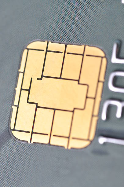 istock Macro business chip card 119905934