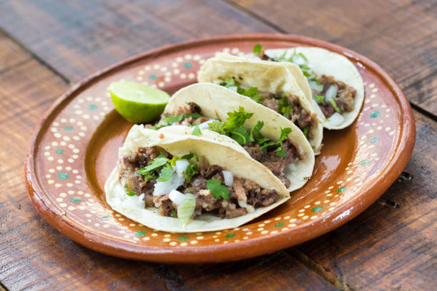 istock Beef head tacos, Mexican cuisine 1199064550