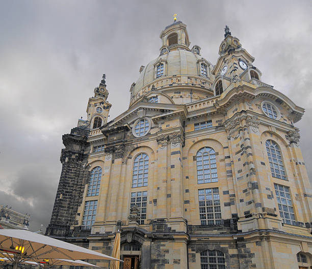 Church of Our Lady on Neumarkt in Dresden. Dresden, Saxony, Germany.