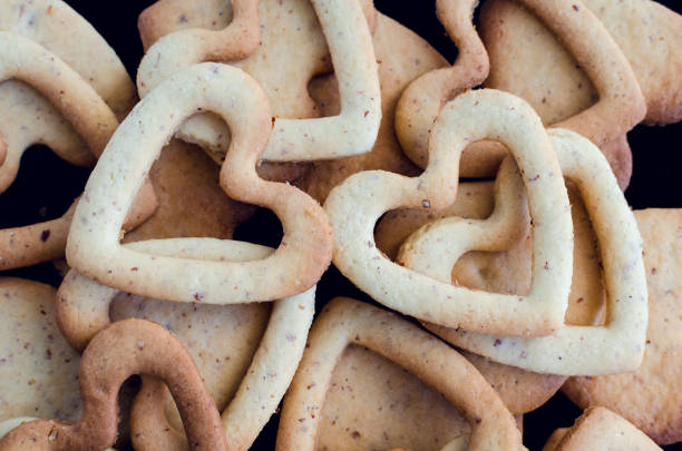 istock Heart shaped Linzer cookies 1199066703