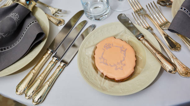 istock The luxury, elegant wedding reception table arrangement. 1199067906