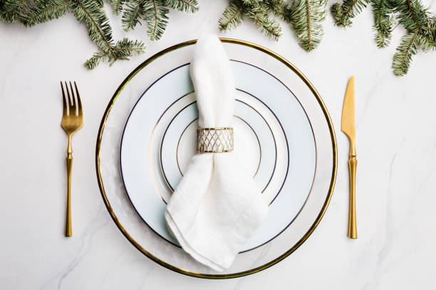 istock Holiday serving plate for Christmas eve 1199069176