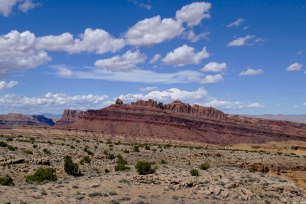istock Slanted Sandstone rock formations of Utah 1199072042
