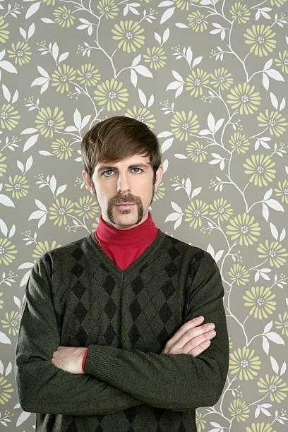 istock mustache retro salesman geek portrait 119907921