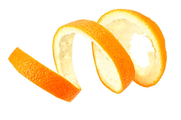 istock fresh orange peel isolated on white background 1199080869