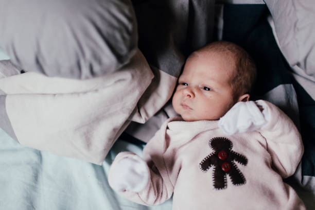 istock newborn and pillow for feeding 1199085374