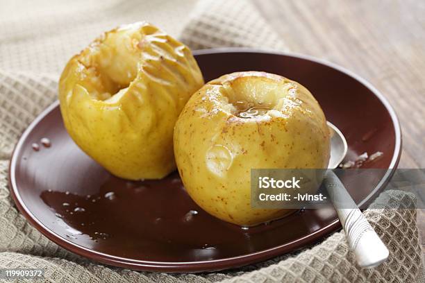 Baked Apples Stock Photo - Download Image Now - Baked Apple, Apple - Fruit, Baked