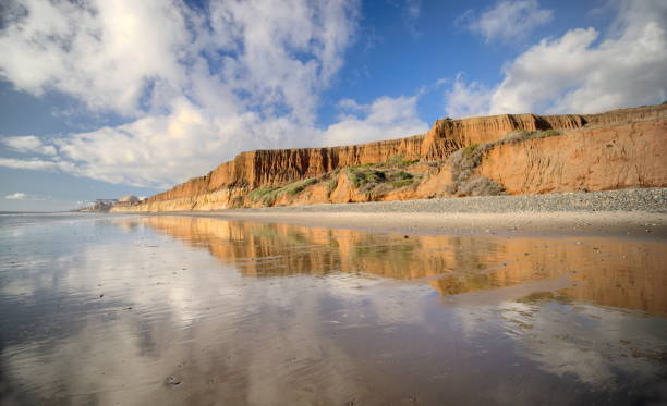 san onofre state beach - majestic landscape arid climate beach foto e immagini stock