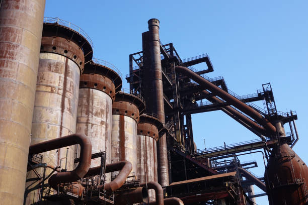 istock Vitkovice steel industrial buildings from Ostrava 1199103547