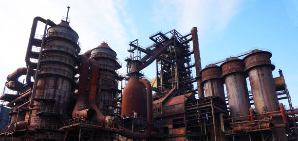 istock Vitkovice steel industrial buildings from Ostrava 1199103569
