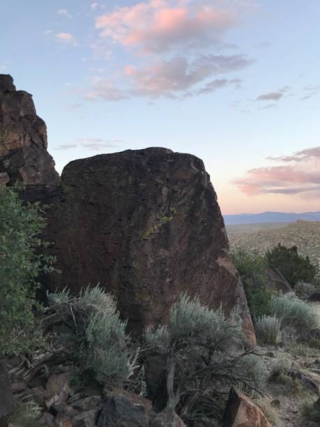 istock Rock climbing spot in white rock canyon nm 1199109902