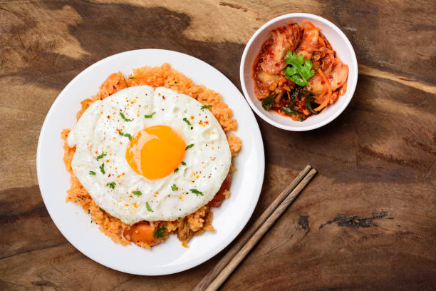istock Kimchi fried rice, Korean food 1199112466