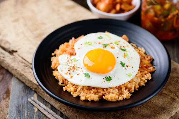 istock Kimchi fried rice, Korean food 1199112508