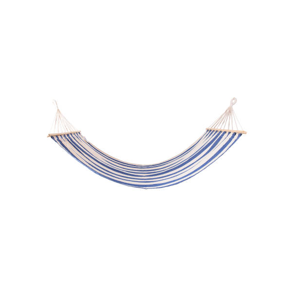 istock goods for relaxing in the country - a multi-colored fabric hammock on a white background isolated 1199133446