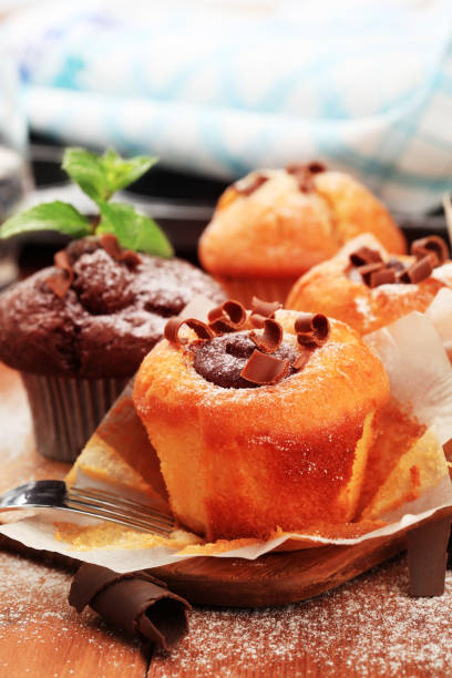 istock Chocolate filled cakes and muffins 119913474