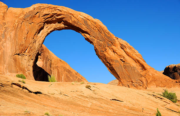 Arco Corona no sul do estado de Utah - foto de acervo