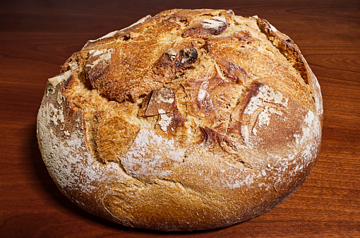 Apulian bread. Altamura italian bread