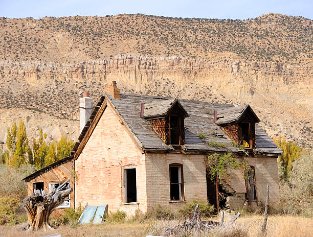 istock Abandonded Farmhouse in Dying Town 119914918