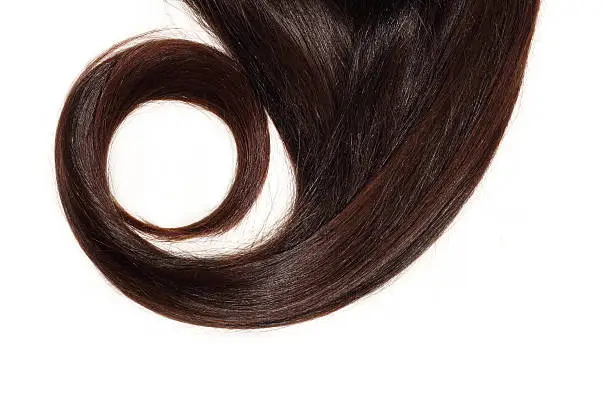 Photo of hair lock brown