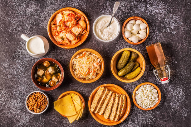 istock Fermented food, probiotics 1199153863