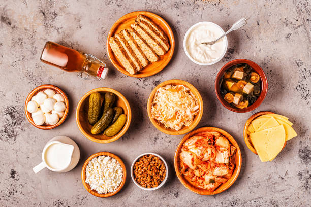 istock Fermented food, probiotics 1199153871