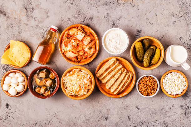 istock Fermented food, probiotics 1199153877
