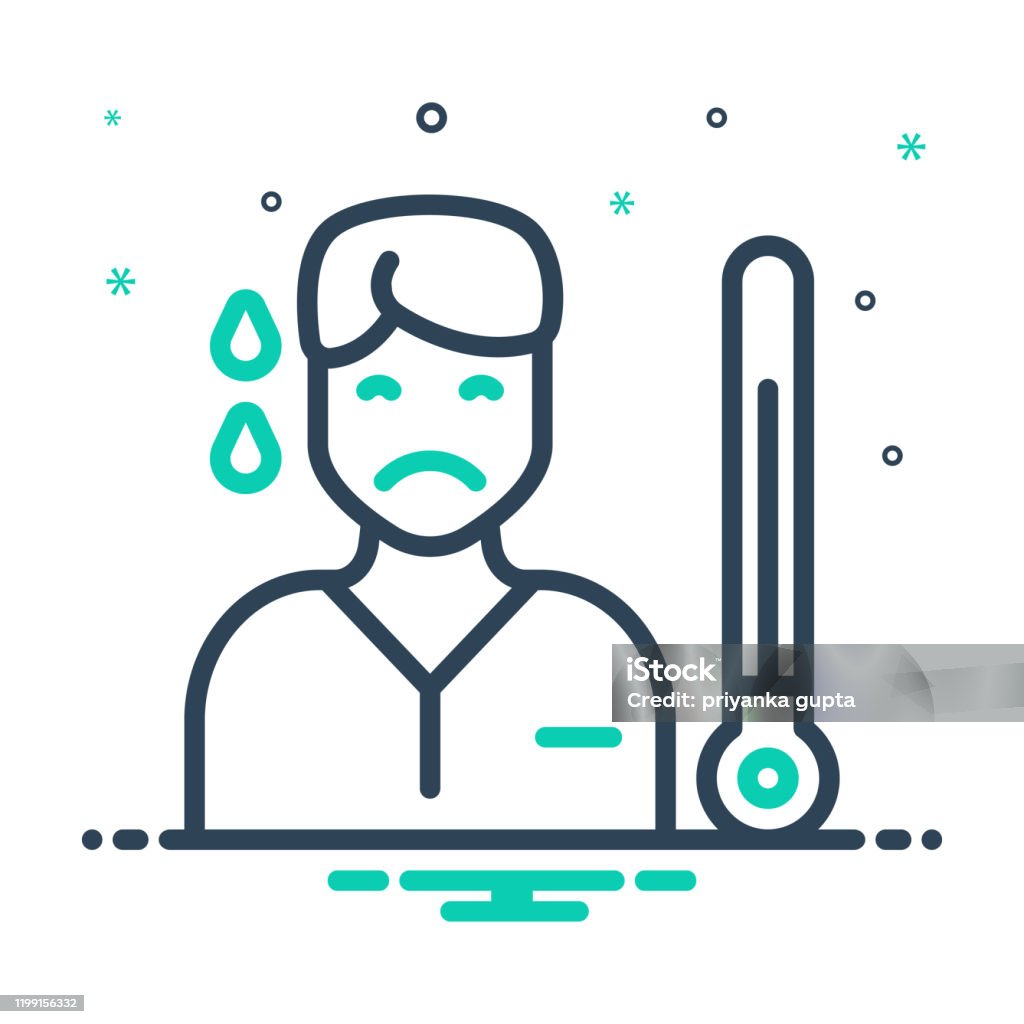 Unwell Visual Ill Unwell Stock Illustration - Download Image Now - Death, Icon Symbol ...