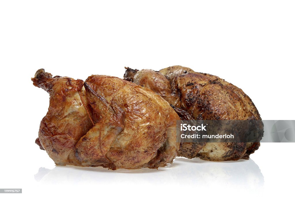 鶏 2 つのロッティサリ（串焼き器） - カラー画像のロイヤリティフリーストックフォト