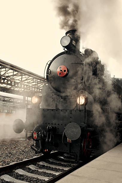 istock Steam locomotive 119916323