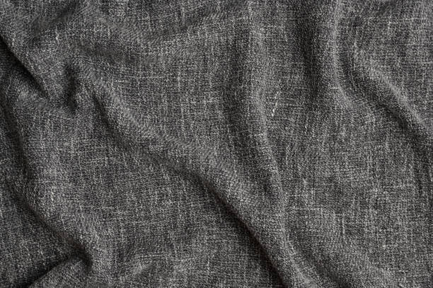 istock Old blanket made of gray material 1199164097