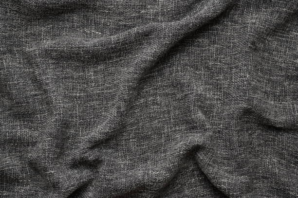 istock Old blanket made of gray material 1199164101