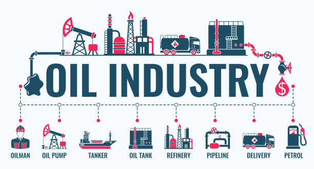 знамя нефтяной промышленности - 2237 stock illustrations