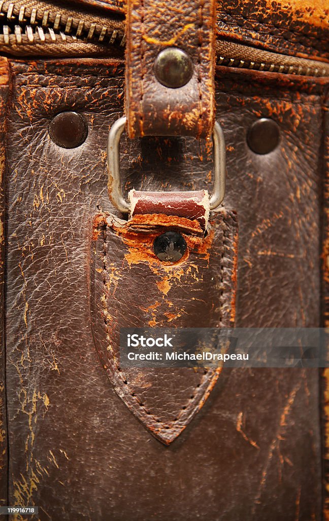 Seite von ein altes aus Leder - Lizenzfrei Alt Stock-Foto