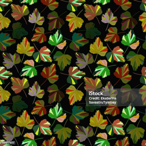 Reperting Pattern Fall Repeating Pattern Stock Illustration - Download Image Now - Abstract ...