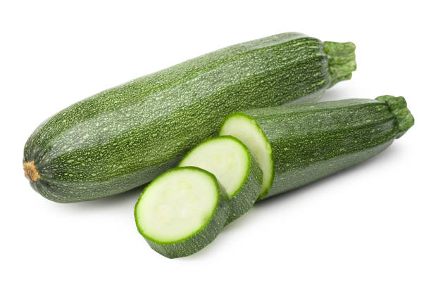 istock Zucchini (cucumber) isolated on white with clipping path. 1199172176