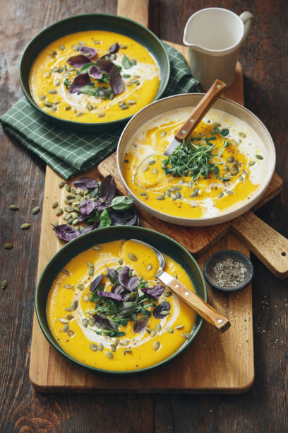 Vegan Creamy Roasted Pumpkin Soup