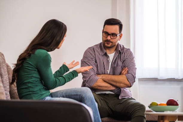 istock Couple have trouble in relationship 1199178110